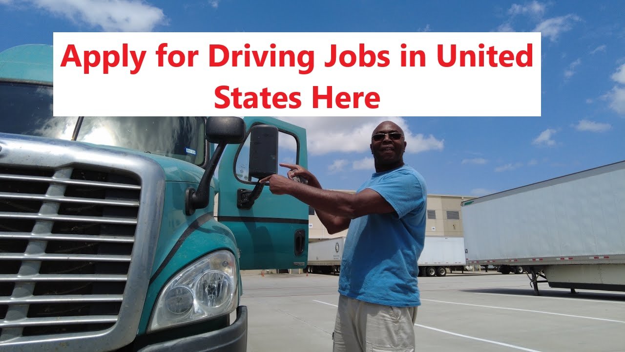 Driving Jobs in United States for Nigerians 2025/2026 | Requirements & How to Apply