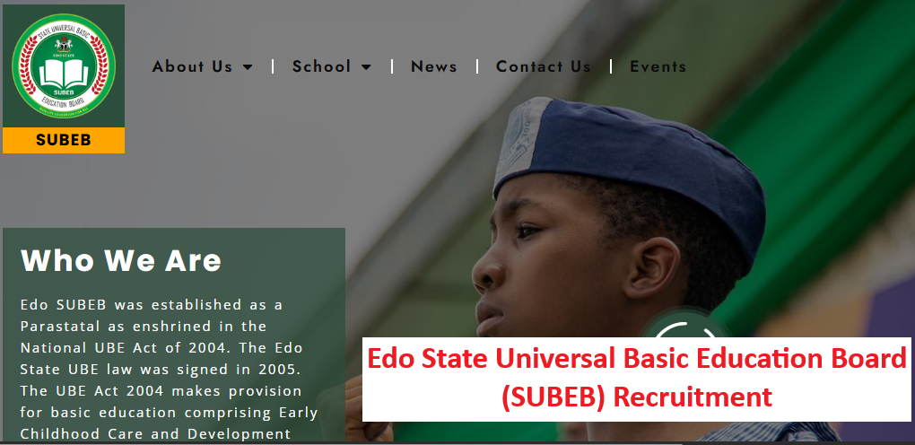 Edo State SUBEB Recruitment