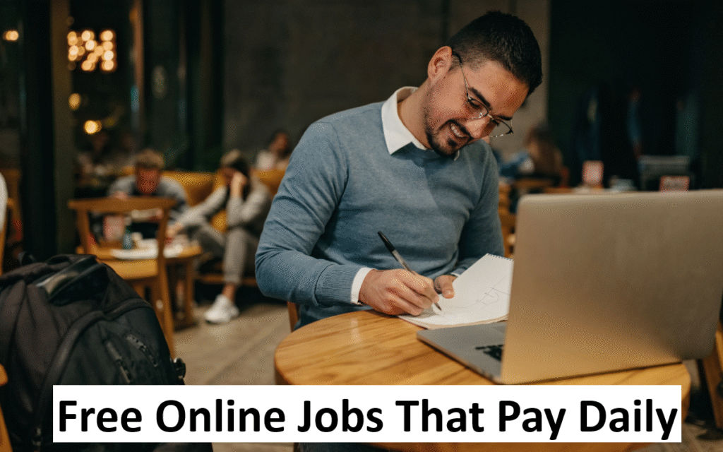 Free Online Jobs That Pay Daily