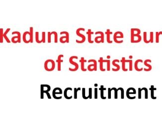Kaduna State Bureau of Statistics Recruitment
