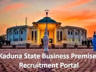 Kaduna State Business Premises Recruitment