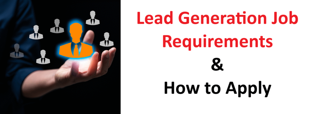 Lead Generation Jobs
