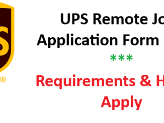UPS Remote Jobs