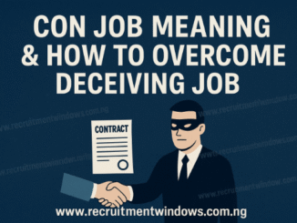 Con Job Meaning