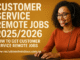 Customer Service Remote Jobs