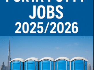 Dubai Porta Potty Jobs