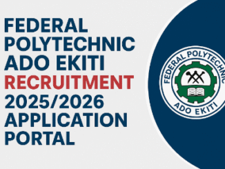 Federal Polytechnic Ado Ekiti Recruitment