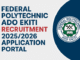 Federal Polytechnic Ado Ekiti Recruitment
