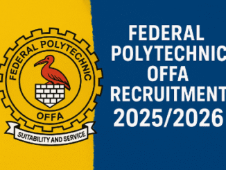 Federal Polytechnic Offa Recruitment