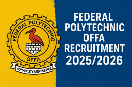 Federal Polytechnic Offa Recruitment Federal Polytechnic Offa Recruitment