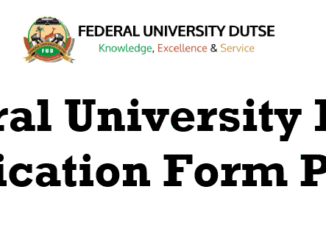 Federal University Dutse Recruitment