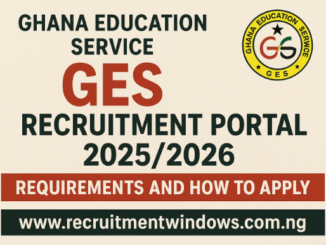 Ghana Education Service Recruitment Portal