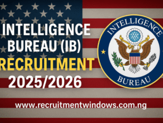 Intelligence Bureau Recruitment