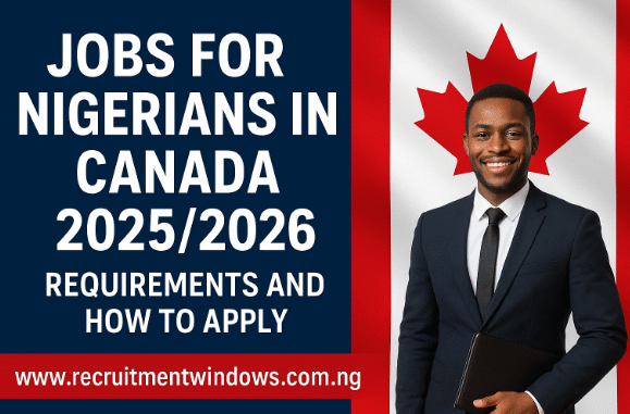 Jobs for Nigerians in Canada