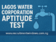 Lagos Water Corporation Aptitude Test