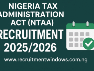 NTAA Recruitment