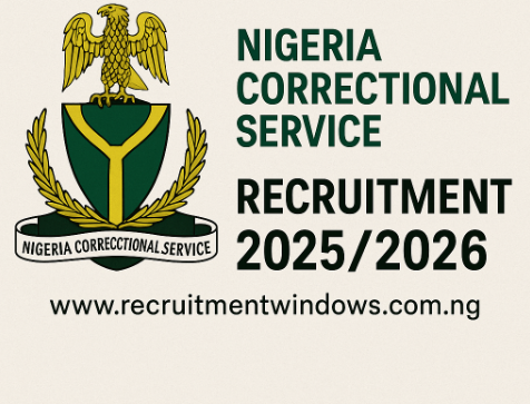 Nigeria Correctional Service Recruitment