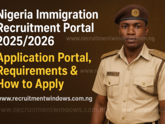 Nigeria Immigration Recruitment Portal