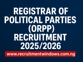 ORPP Recruitment