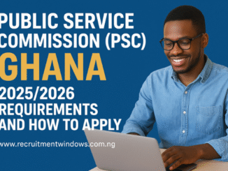 Public Service Commission Recruitment