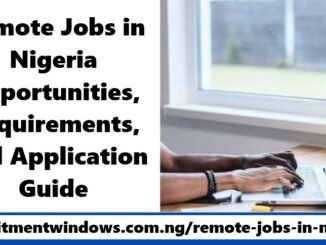 Remote Jobs in Nigeria