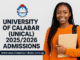UNICAL Recruitment