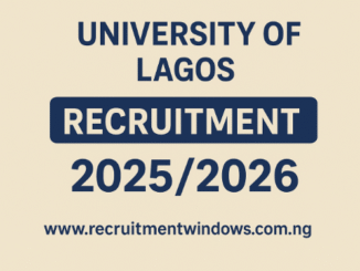 UNILAG Recruitment
