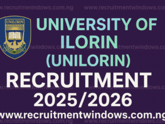 UNILORIN Recruitment