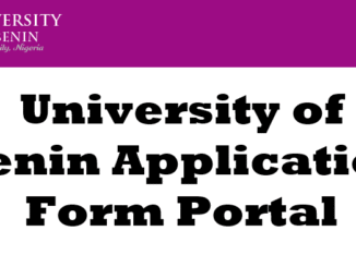 University of Benin (UNIBEN) Recruitment