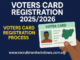 Voters Card Registration