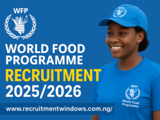 World Food Programme Recruitment
