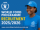 World Food Programme Recruitment